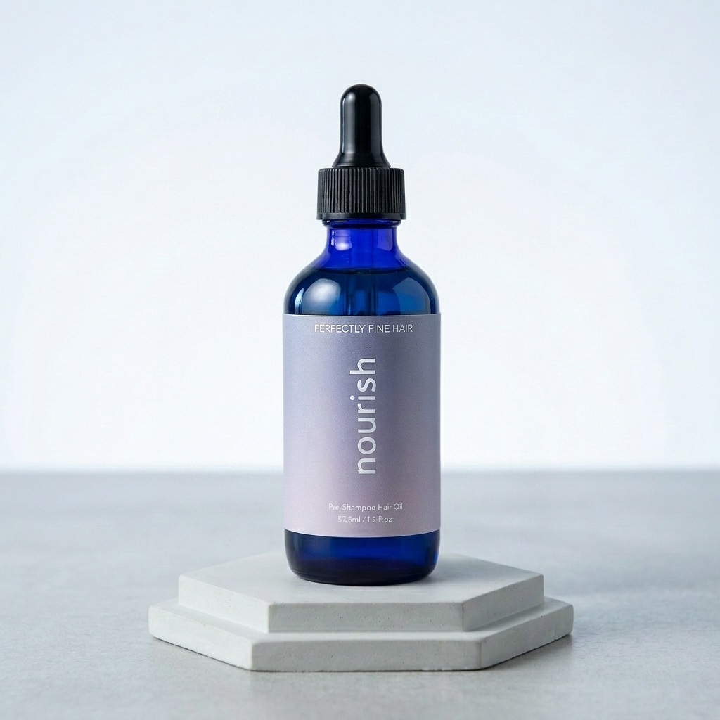nourish pre-shampoo length oil