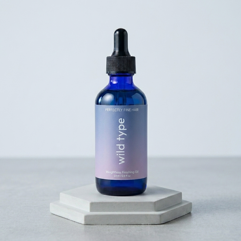 wild type weightless finishing oil bottle